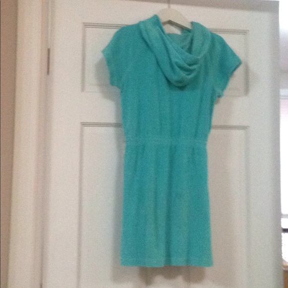 Blue towel dress - Picture 2 of 3